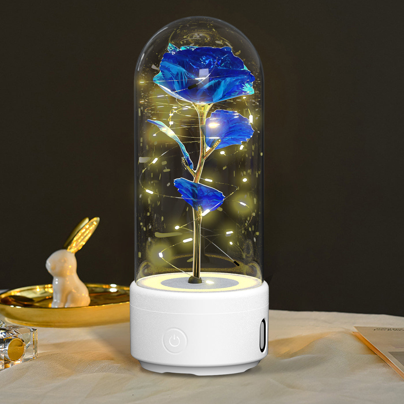 Aura Rose Max – LED Lamp and Bluetooth Speaker