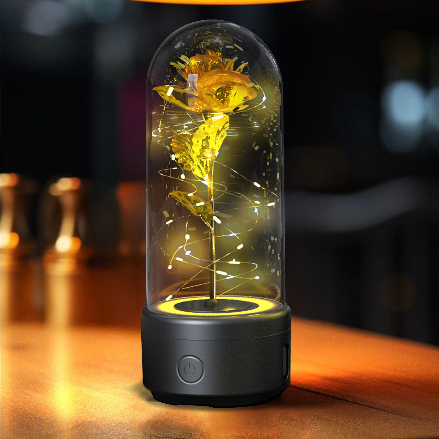 Aura Rose Max – LED Lamp and Bluetooth Speaker