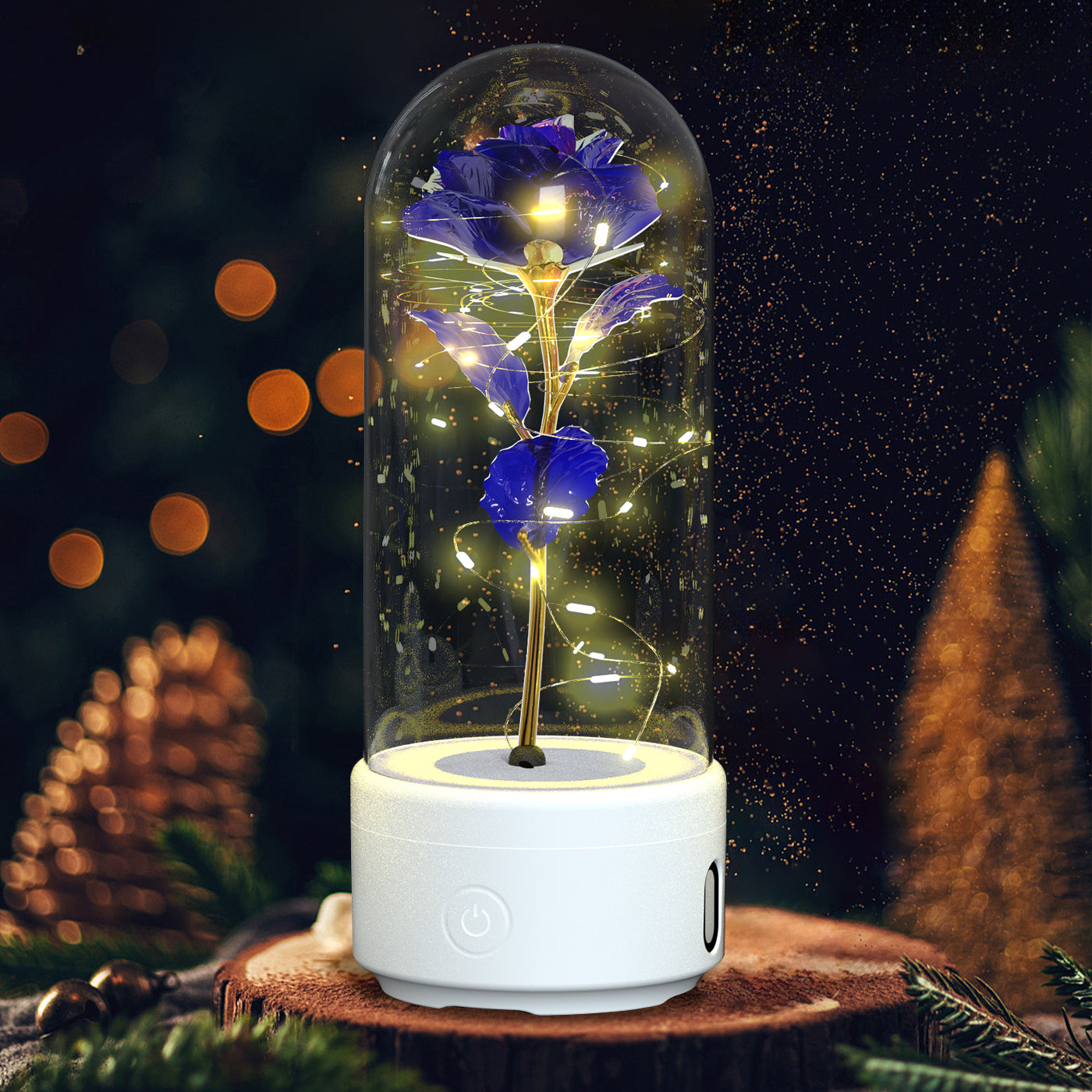 Aura Rose Max – LED Lamp and Bluetooth Speaker