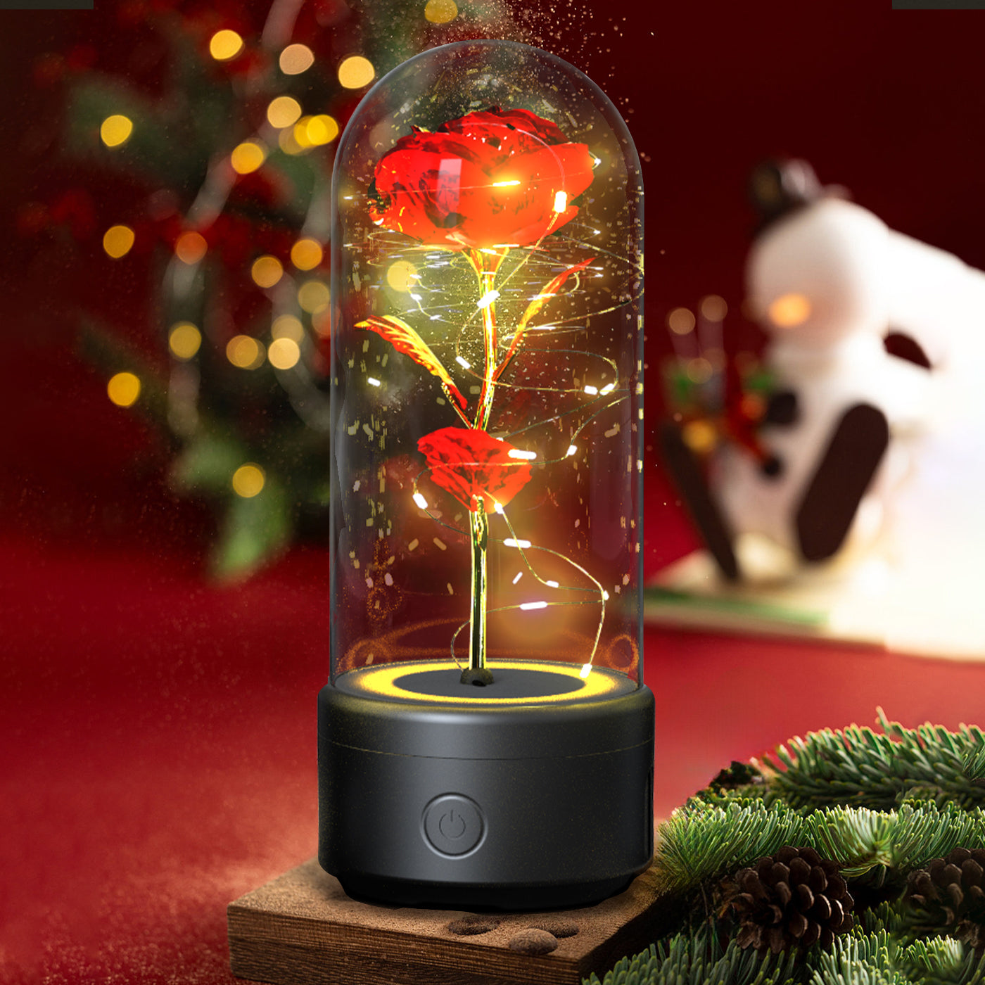 Aura Rose Max – LED Lamp and Bluetooth Speaker