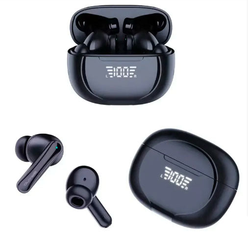 Wireless LED Earbuds with Charging Case