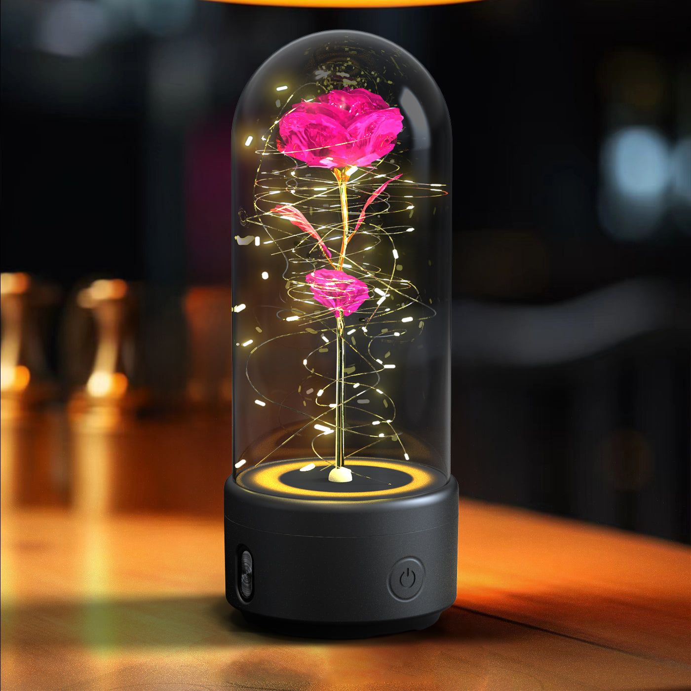 Aura Rose Max – LED Lamp and Bluetooth Speaker