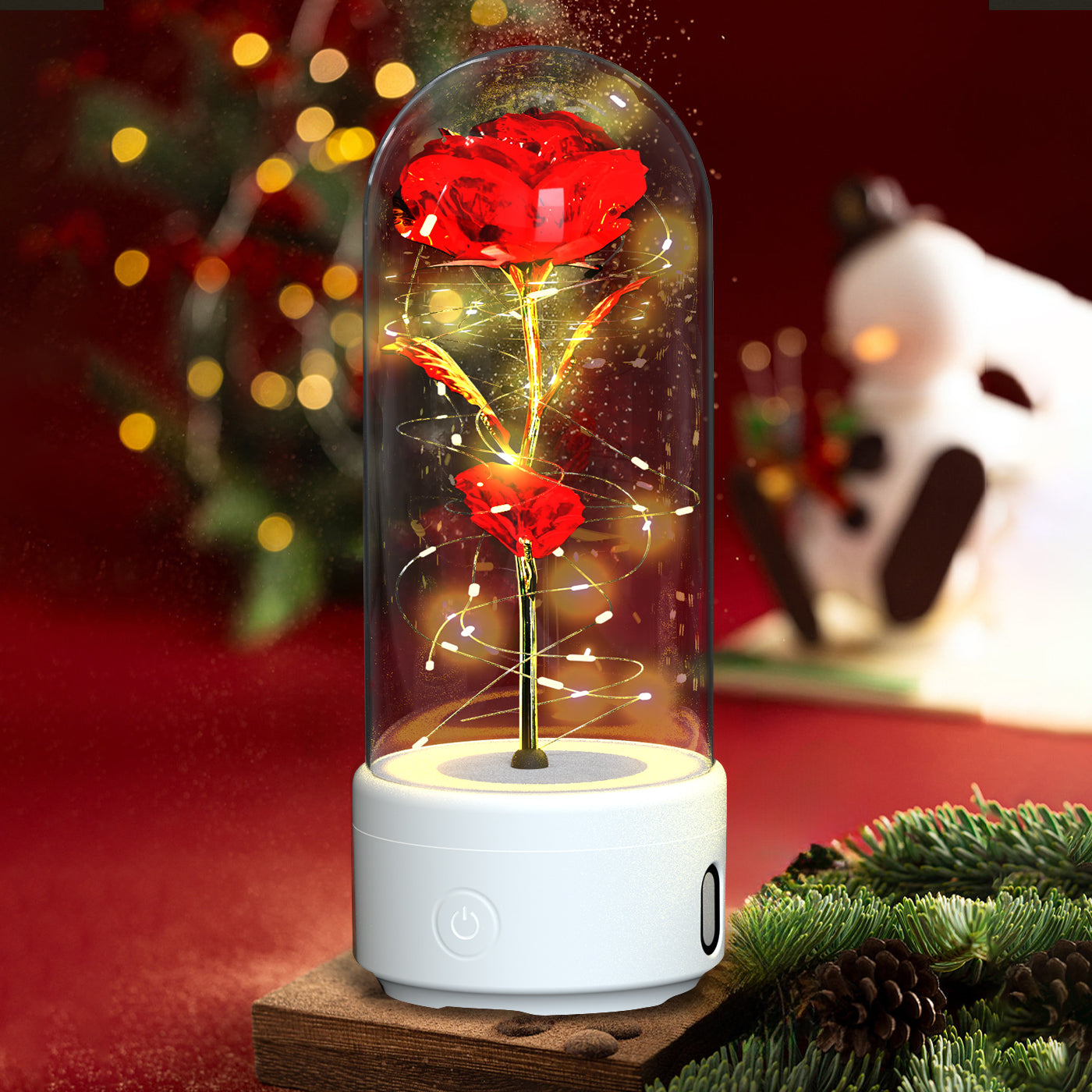 Aura Rose Max – LED Lamp and Bluetooth Speaker